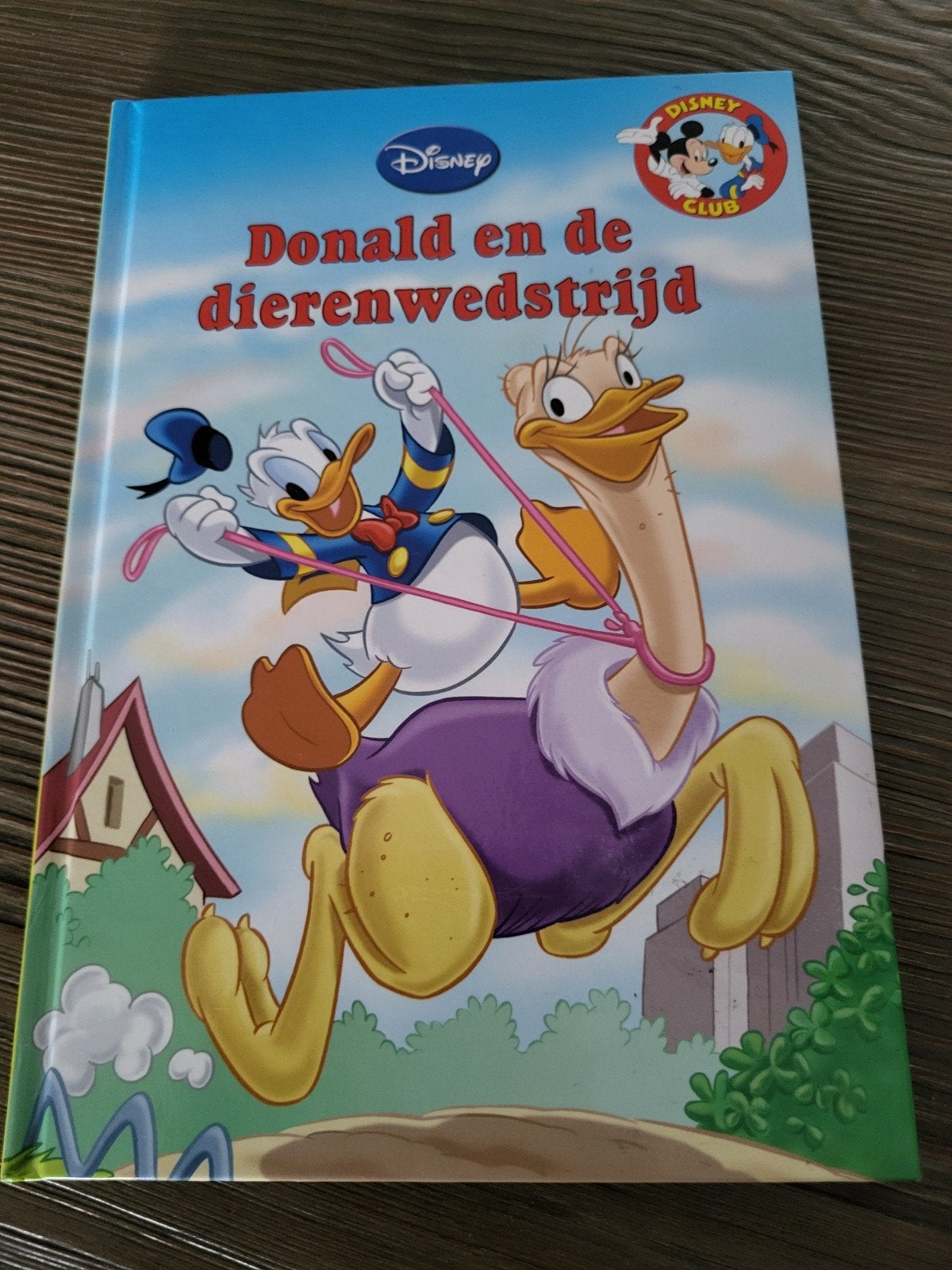 Disney Boekenclub Donald en de dierenwedstrijd, Boeken, Kinderboeken | Jeugd | onder 10 jaar, Ophalen of Verzenden, Zo goed als nieuw