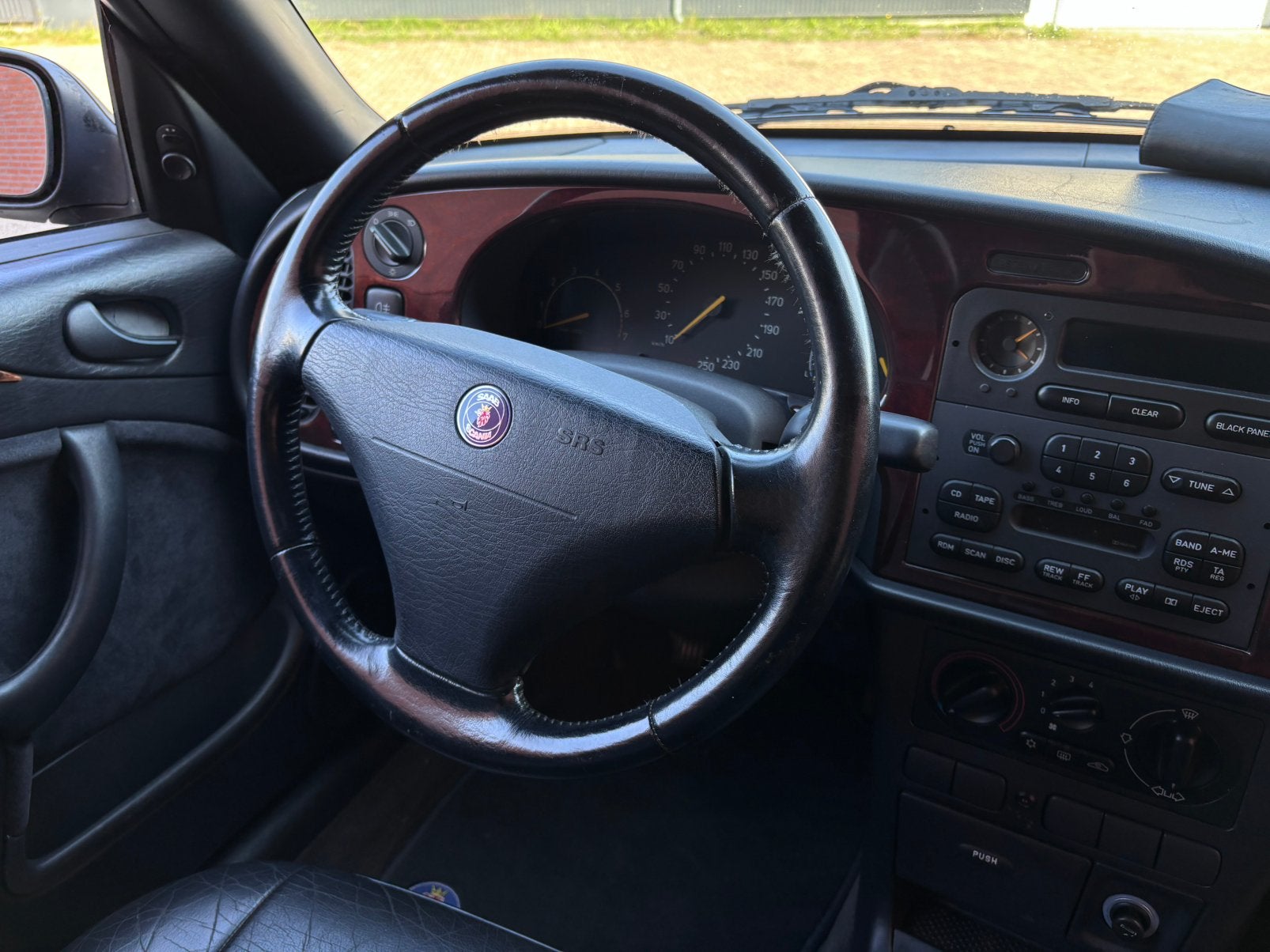 Saab 900 2.0 I Cabrio 1998 Blauw, foto 10