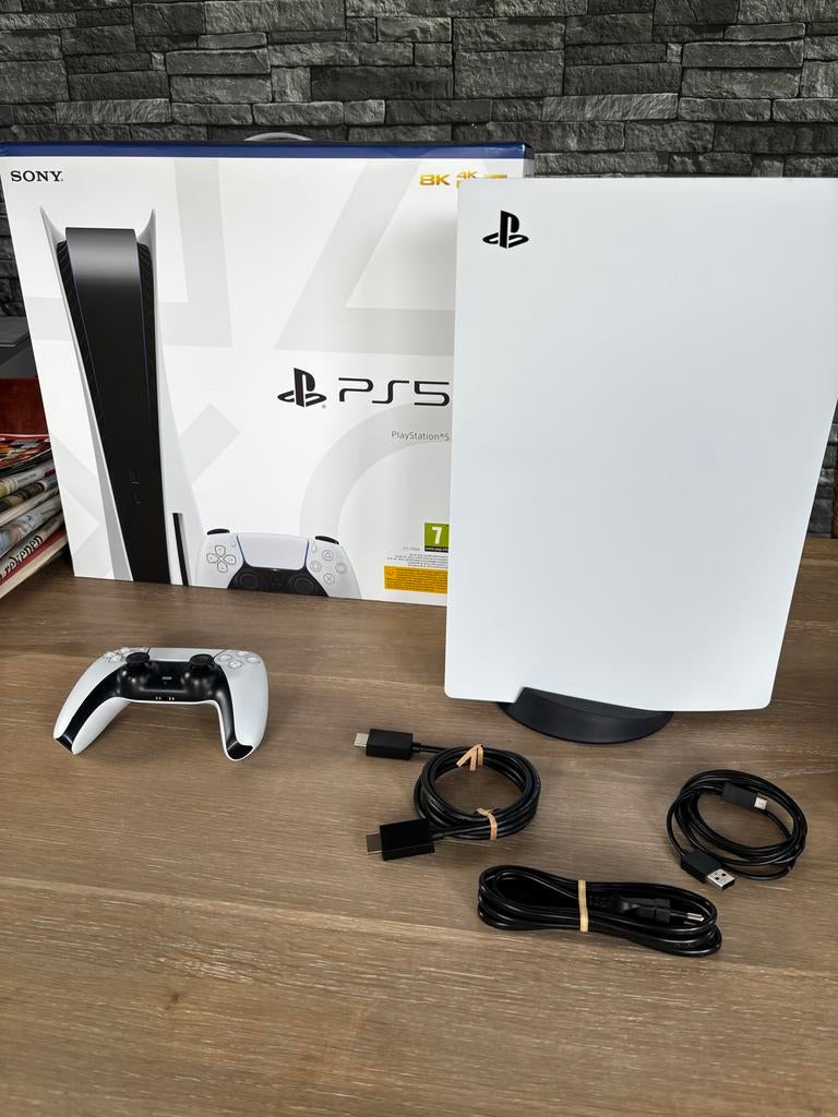 Playstation 5 Disc Editie - Zo goed als nieuw, Spelcomputers en Games, Spelcomputers | Sony PlayStation 5, Ophalen of Verzenden