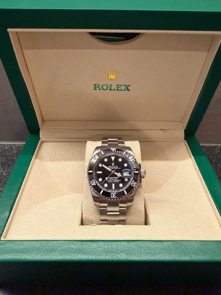 Rolex Submariner, Sieraden, Tassen en Uiterlijk, Horloges | Heren, Staal, Polshorloge, Nieuw, Ophalen of Verzenden
