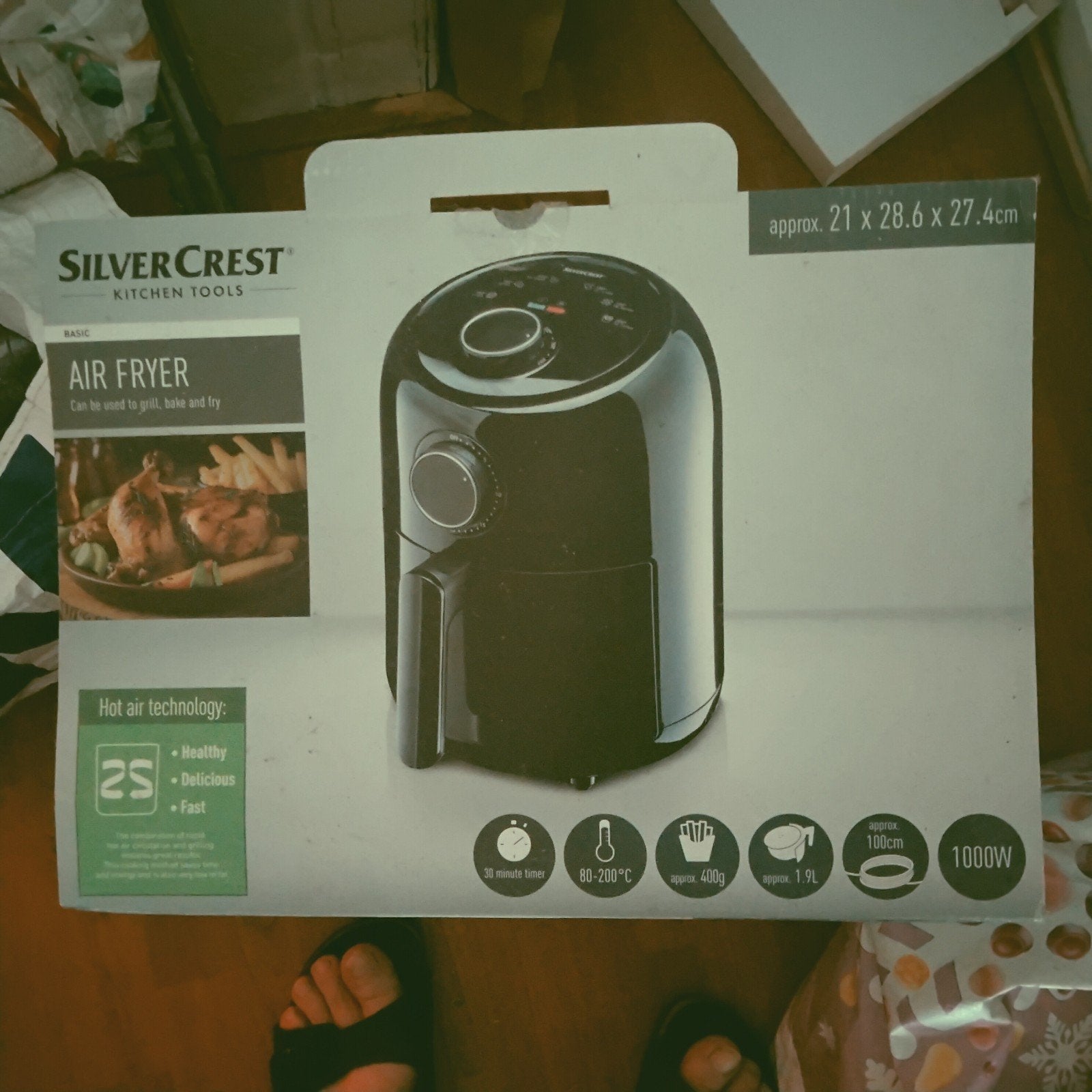 Airfryer - niet vaak gebruikt, Ophalen of Verzenden, Gebruikt, Airfryer