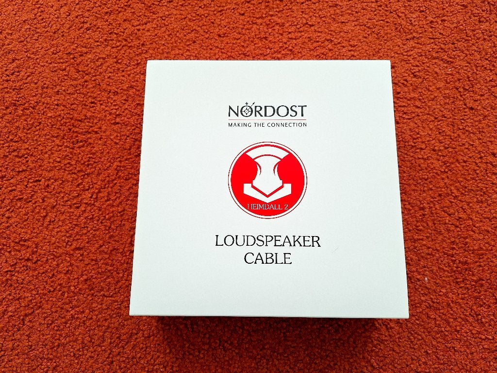 Nordost Norse serie Heimdall 2 luidsprekerkabel, Audio, Tv en Foto, Ophalen of Verzenden, Zo goed als nieuw, 2 tot 5 meter, Luidsprekerkabel