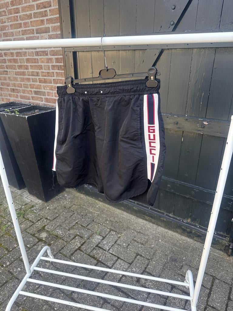 Gucci zwembroek Maat M heren, Kleding | Heren, Badmode en Zwemkleding, Ophalen of Verzenden, Maat 48/50 (M), Zwart, Zwemshort