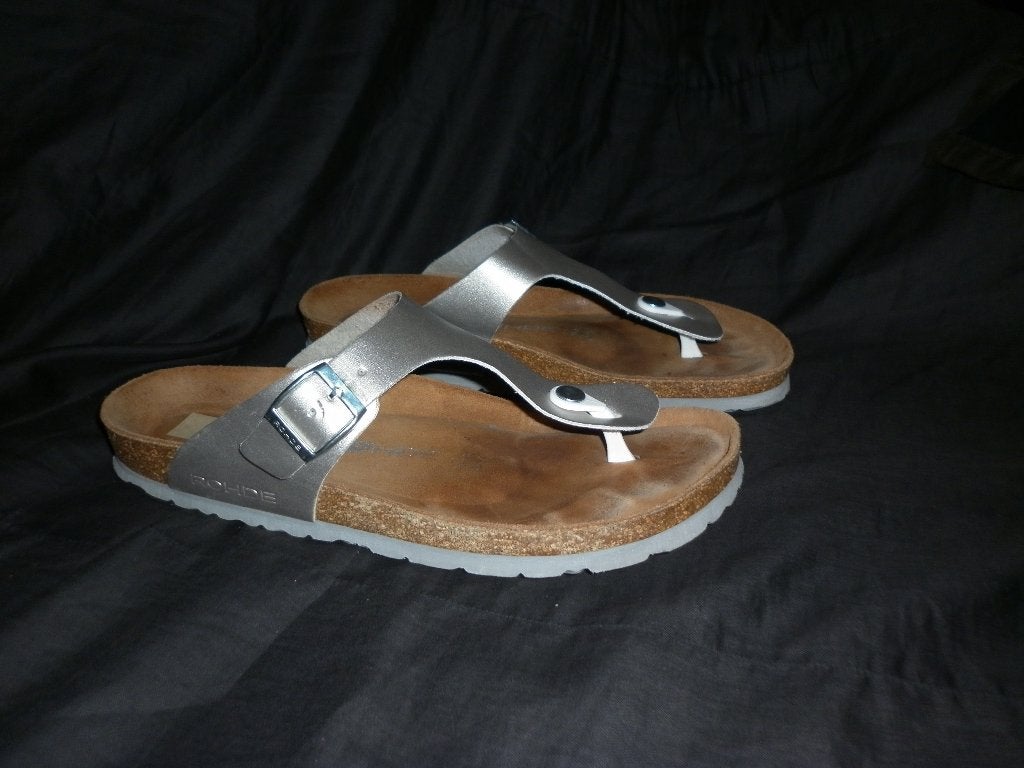 dames slipper maat 42 merk: Rohde, Slippers, Ophalen of Verzenden, Grijs, Gedragen