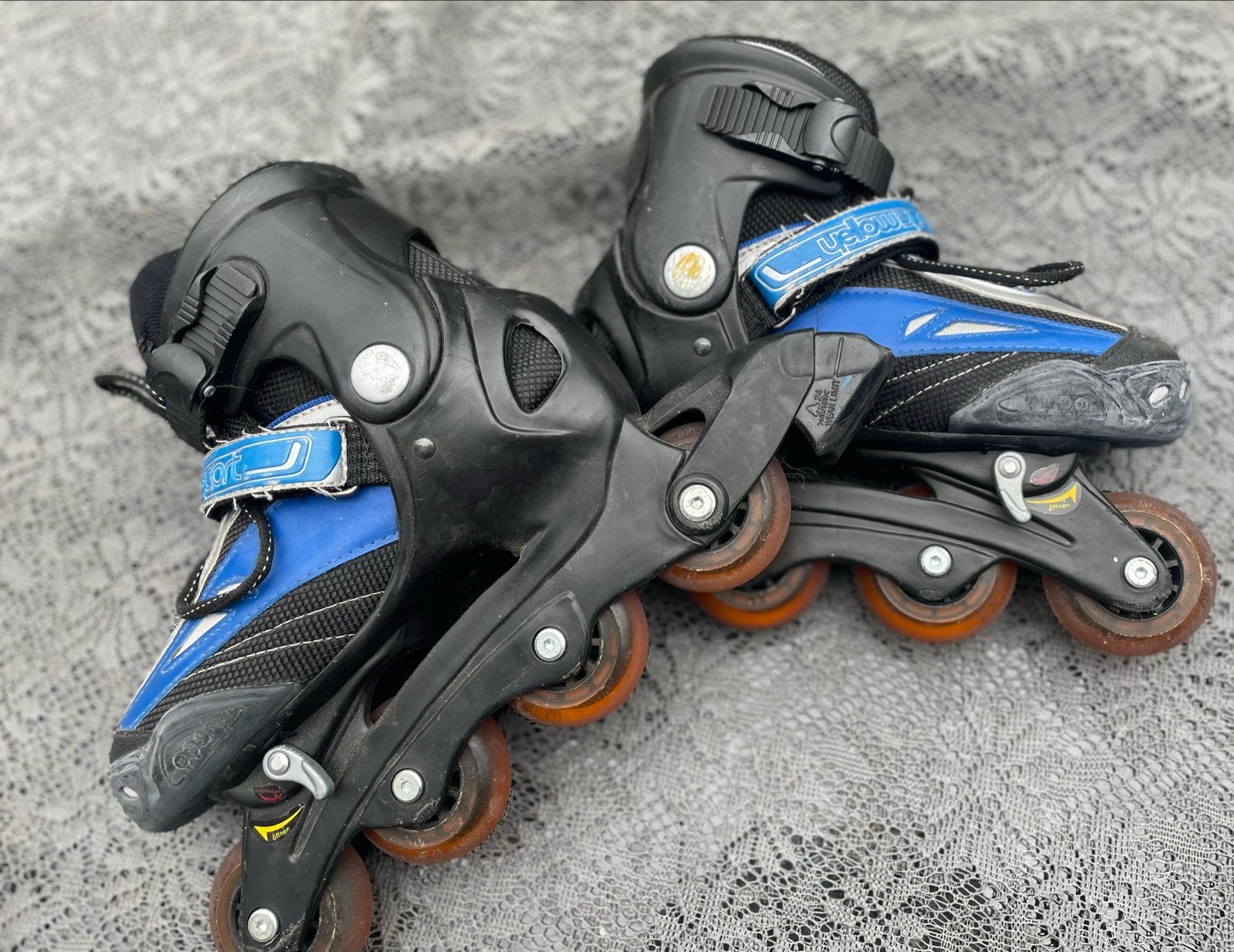 Yellowsport verstelbare inline skates, maat 33-36, Ophalen of Verzenden, Gebruikt, Overige typen, Overige merken