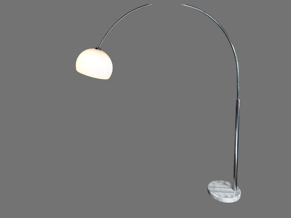 Kare design booglamp, Ophalen, Gebruikt, Vintage, E27 (groot)