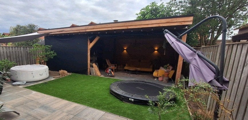 Verandadoeken op maat van Daylight Trading, Tuin en Terras, Ophalen, Zo goed als nieuw, Veranda