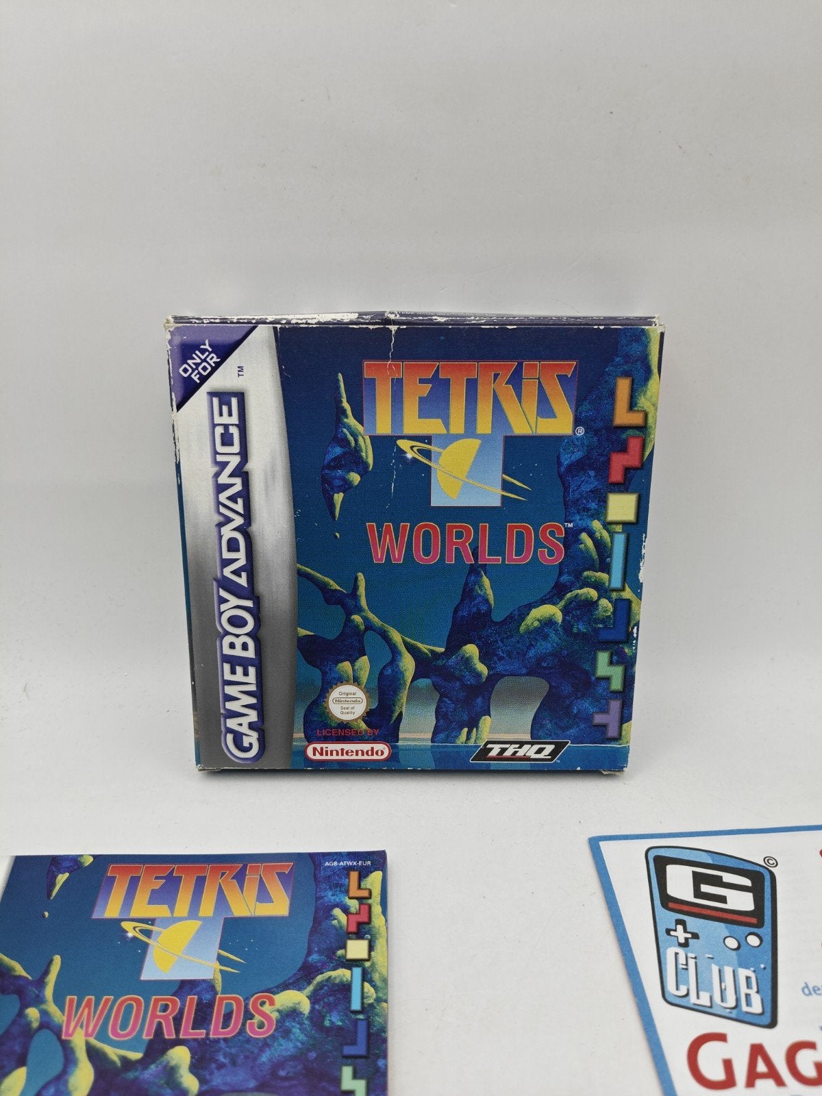 Tetris Worlds Gameboy Advance (GBA) CIB, Puzzel en Educatief, THQ, 1 speler, Ophalen of Verzenden