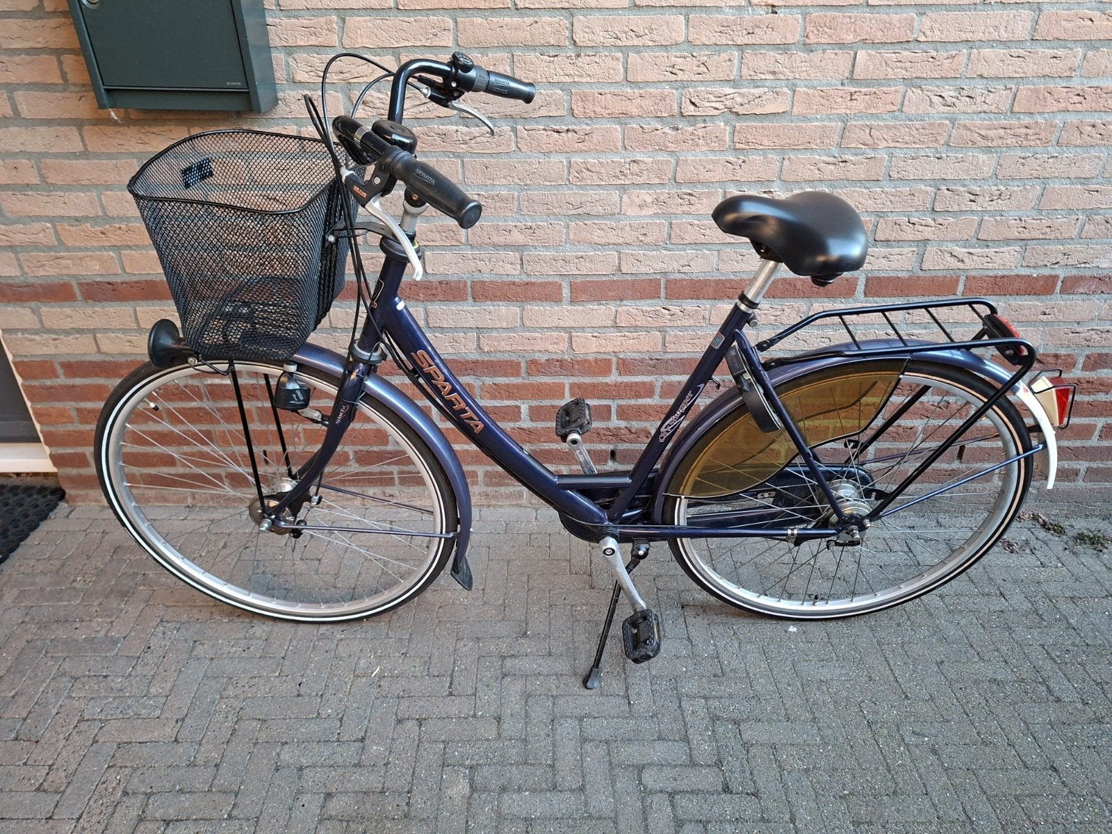 sparta damesfiets maat 54 met lage instap, Ophalen, Sparta, Versnellingen, 53 tot 56 cm