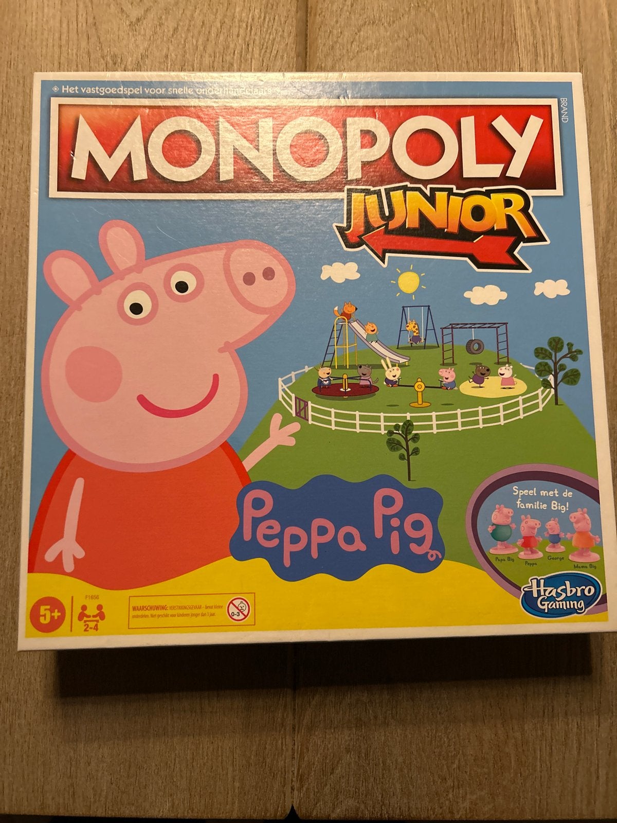 Monopoly Junior Peppa Pig - Zo goed als nieuw, Drie of vier spelers, Ophalen, Zo goed als nieuw