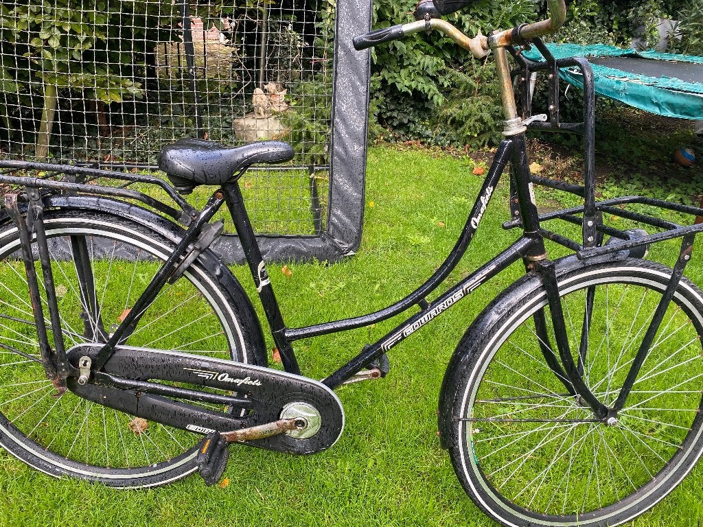 Te koop omafiets, Ophalen, Gebruikt