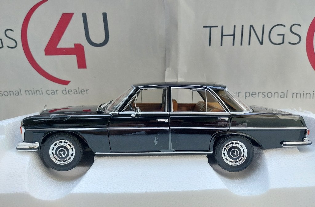 Norev 1:18 Mercedes-Benz 280 SE 1968 zwart nieuw in doos, Ophalen of Verzenden, Nieuw, Auto, Norev