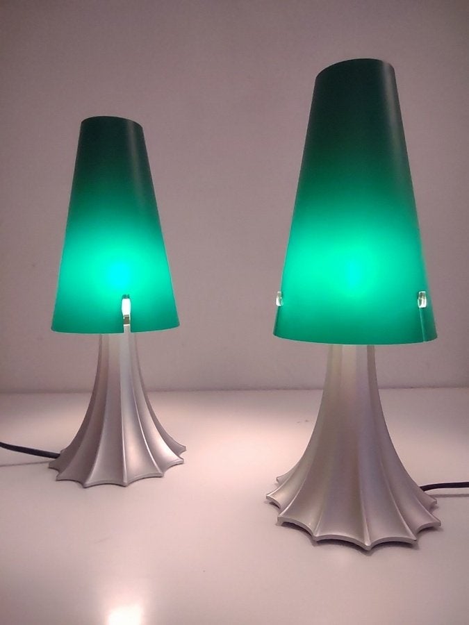 (2x) Alessandro Mendini Mimi lamp  sidecar / Artemide, Ophalen of Verzenden