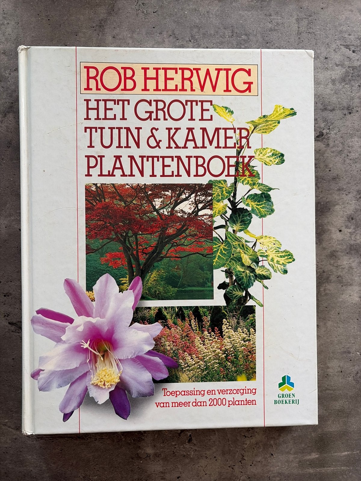 Rob Herwig: Het Grote Tuin & Kamerplantenboek, Boeken, Ophalen of Verzenden, Gelezen, Tuinieren en Tuinplanten