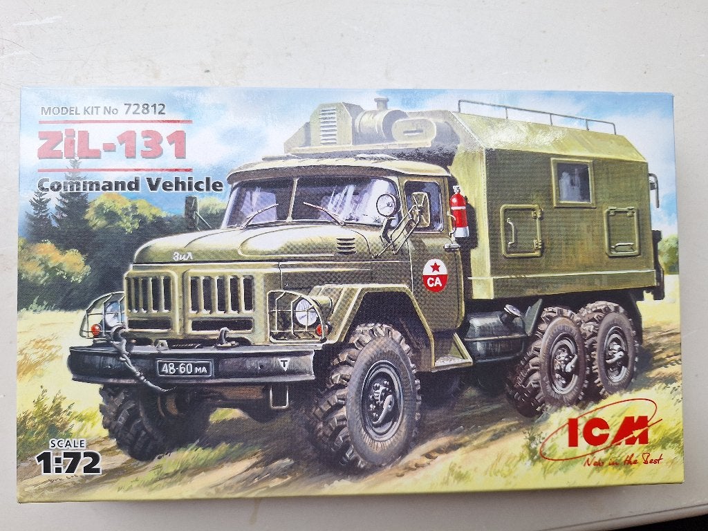 Zil-131 command vehicle - ICM 1/72, Overige merken, 1:50 of kleiner, Verzenden, Nieuw