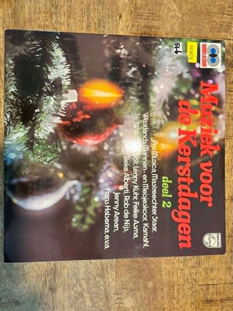 muziek voor de kerstdagen deel 2, Inclusief binnenhoes, Ophalen of Verzenden, Zo goed als nieuw, Overige formaten