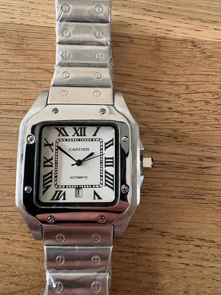 Elegant Uniseks Horloge voor Heren - Stijlvol en Tijdloos, Overige merken, Staal, Staal, Polshorloge