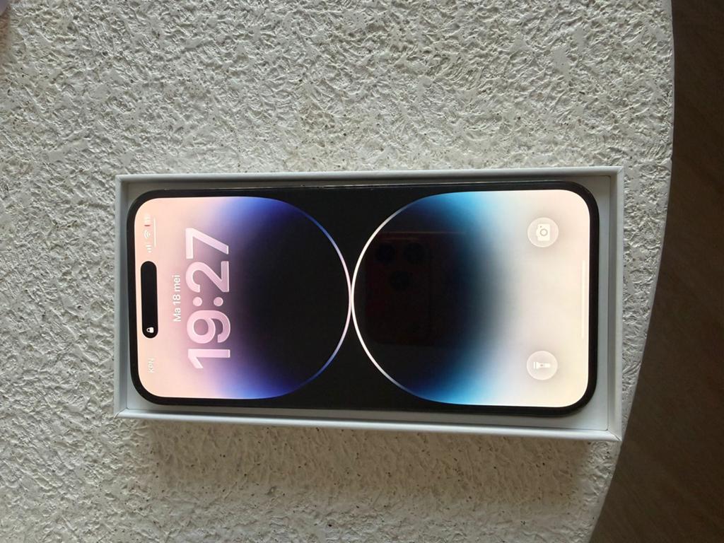 iPhone 14 Pro Max - Zo goed als nieuw, Telecommunicatie, Mobiele telefoons | Apple iPhone, 128 GB, Zwart, Ophalen of Verzenden