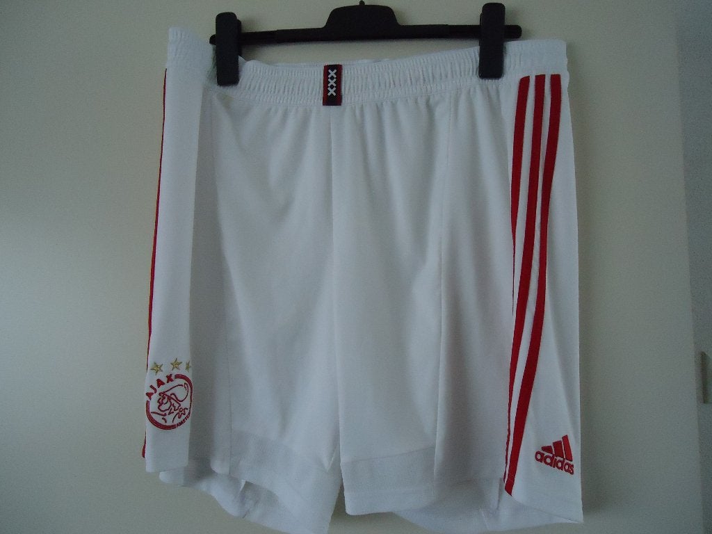 Adidas AJAX  sport short, korte broek, Wit, Maat 56/58 (XL), Ophalen of Verzenden, Zo goed als nieuw