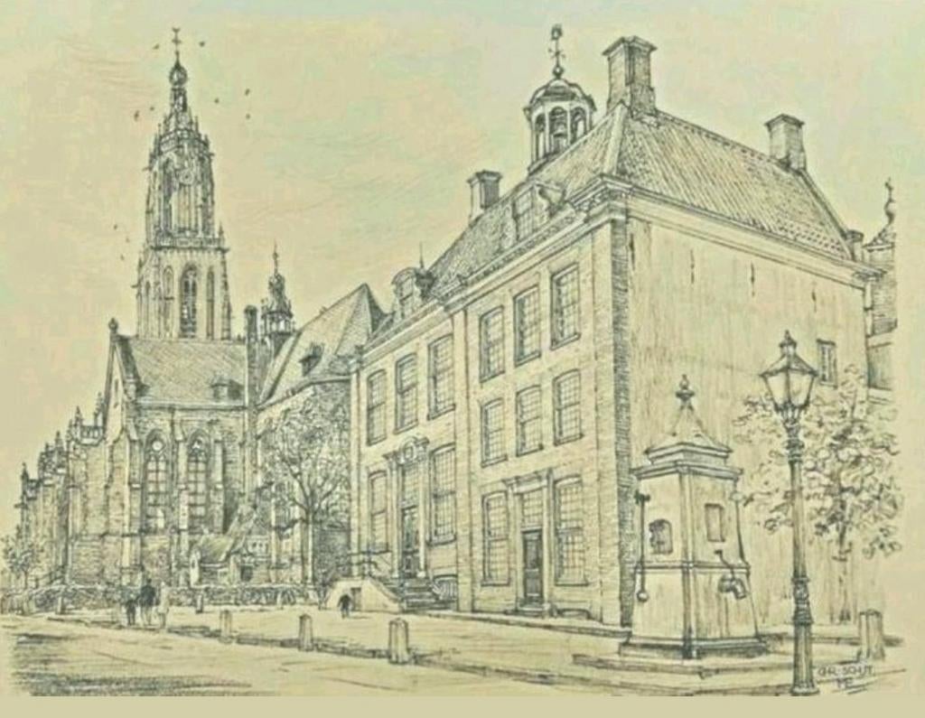 Rhenen ... "Gezicht op het centrum" ..., Ophalen of Verzenden