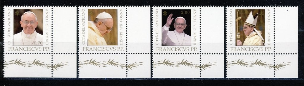 Vaticaan 1766/69 Paus Franciskus 2013 postfris, Ophalen of Verzenden, Postfris