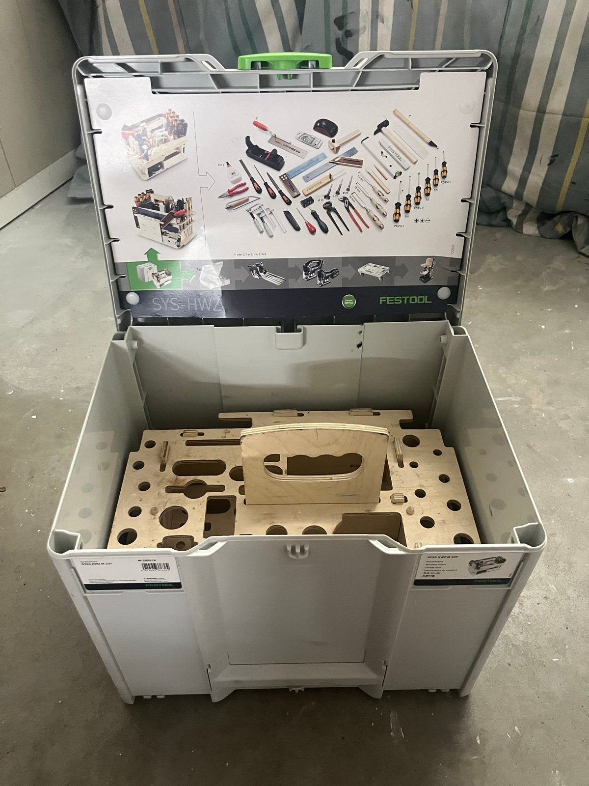 Festool Systainer SYS-HWZ Gereedschapskoffer, Ophalen, Gebruikt