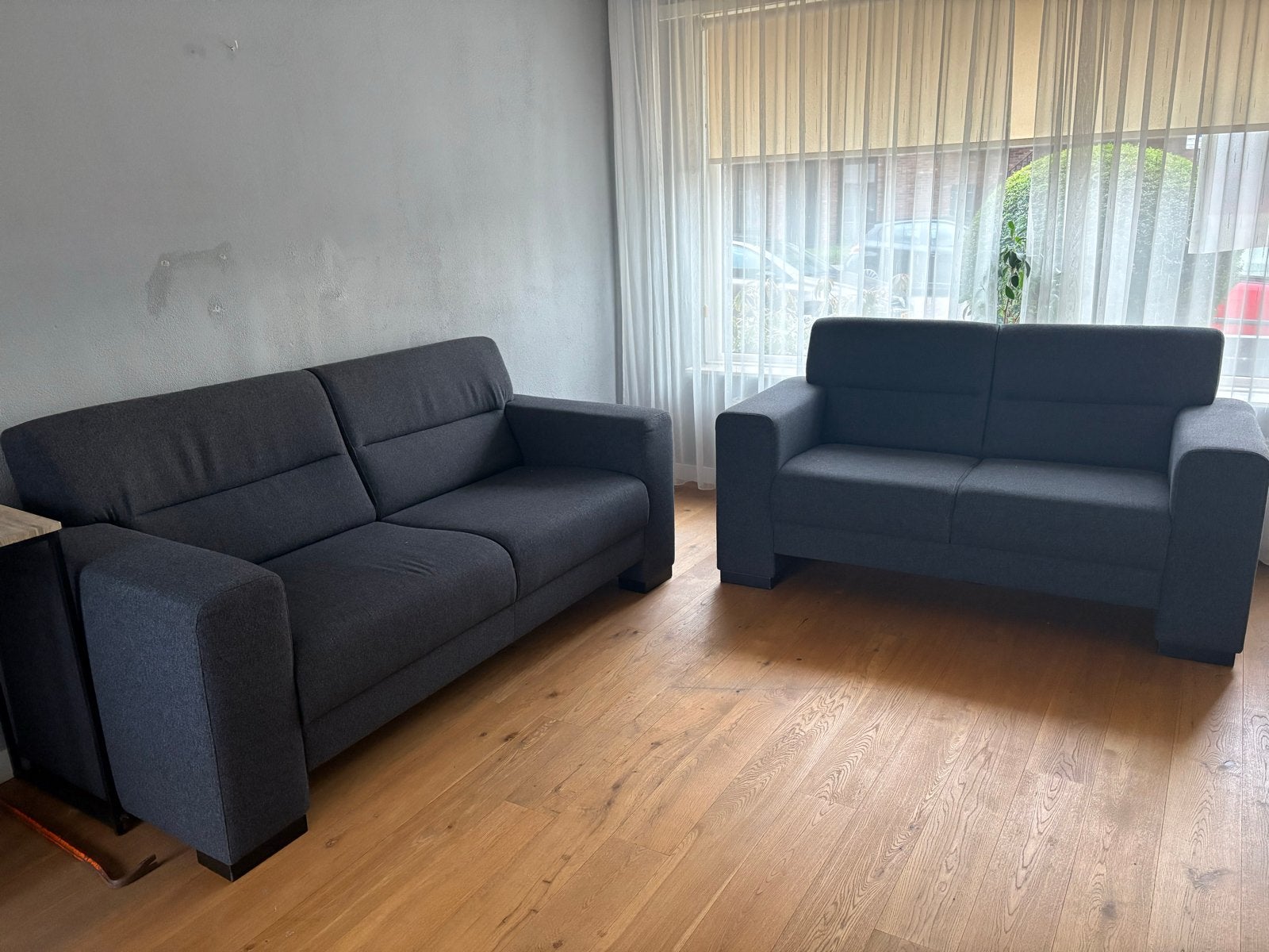 Gratis in arnhem ophallen 2- en 3-zitsbanken  stof, Ophalen, Gebruikt, Driepersoons, 75 tot 100 cm
