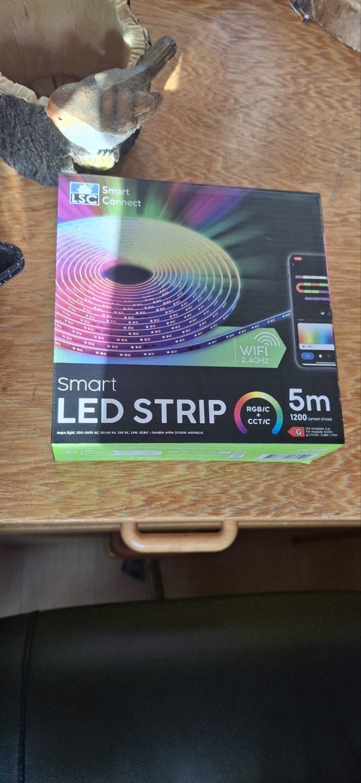 LSC Smart Connect LED strip - 2,80 meter, RGB/C, Overige merken, Gebruikt, Meerkleurig, Ophalen of Verzenden