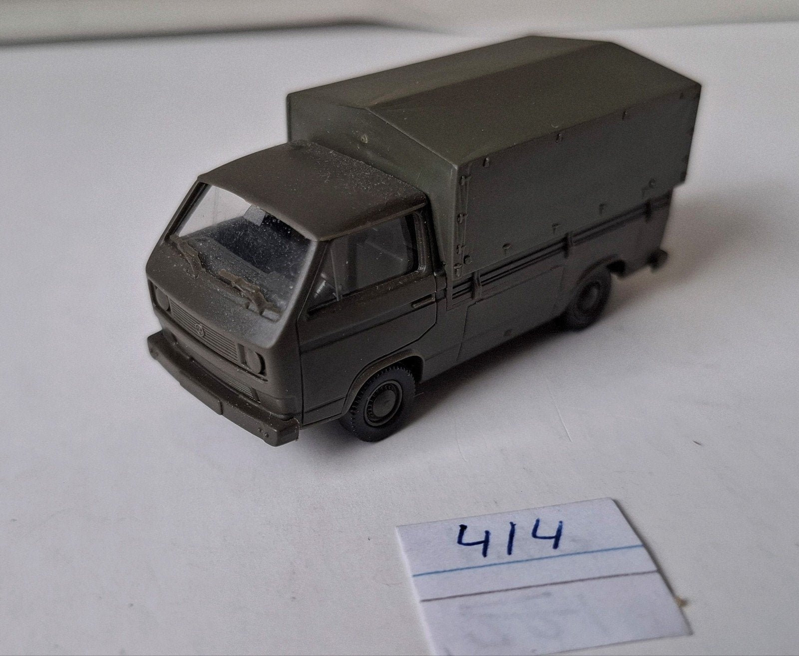 Roco Minitanks 414 VW Transporter T3, enkele cabine, 1/87, Ophalen of Verzenden, Zo goed als nieuw, Bus of Vrachtwagen, Roco