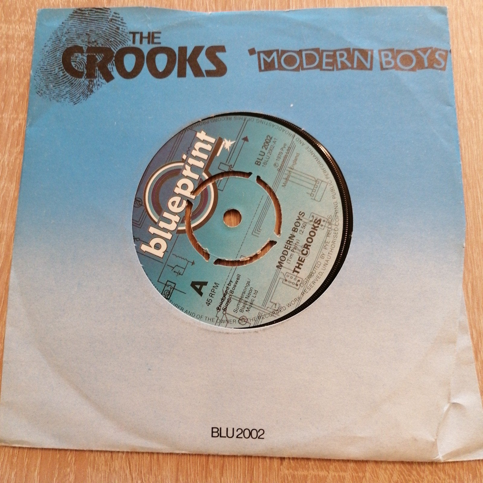 crooks/modern boys, Ophalen of Verzenden, Gebruikt, Pop