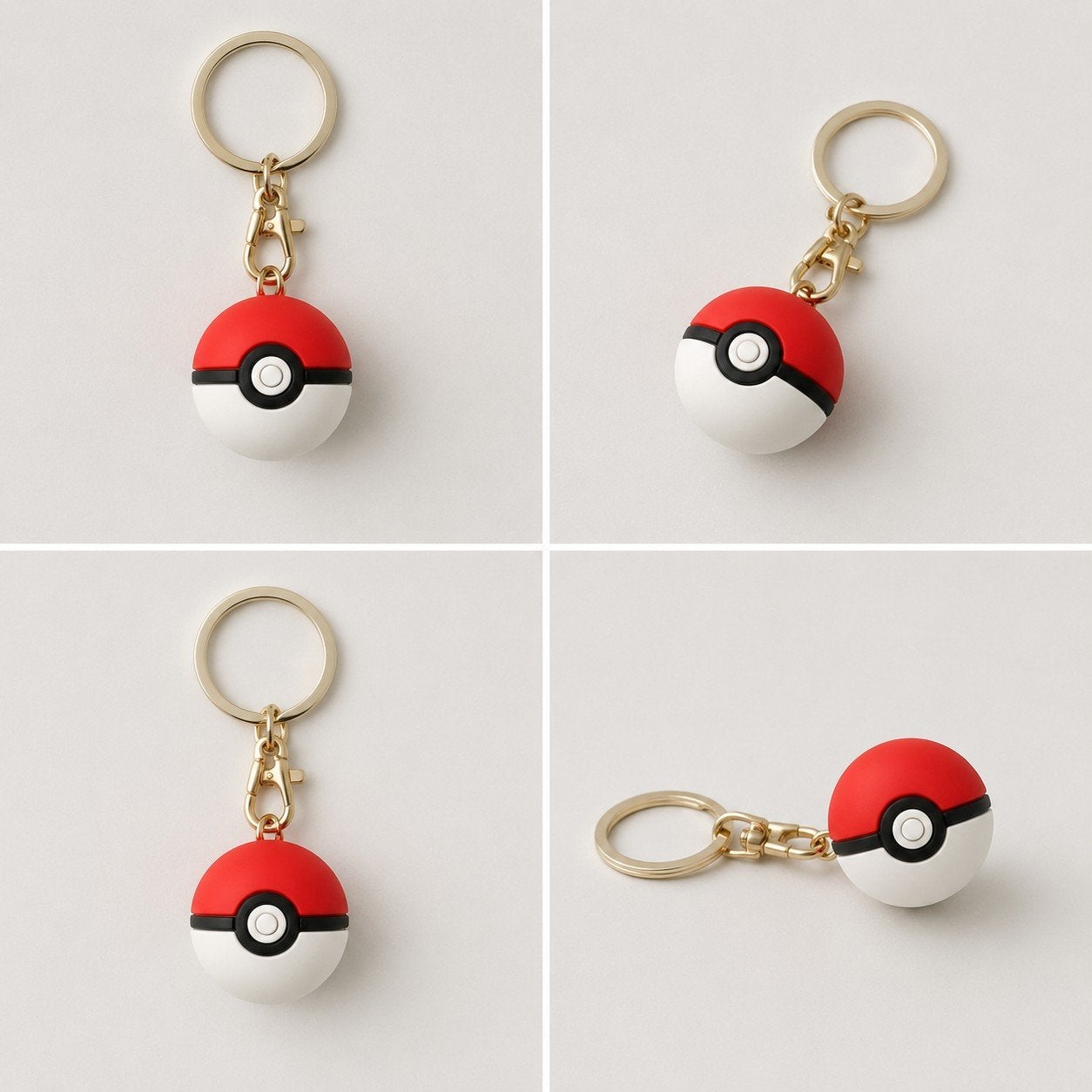 Luxe Pokémon Pokéball Sleutelhanger, Verzamelen, Sleutelhangers, Ophalen of Verzenden, Nieuw