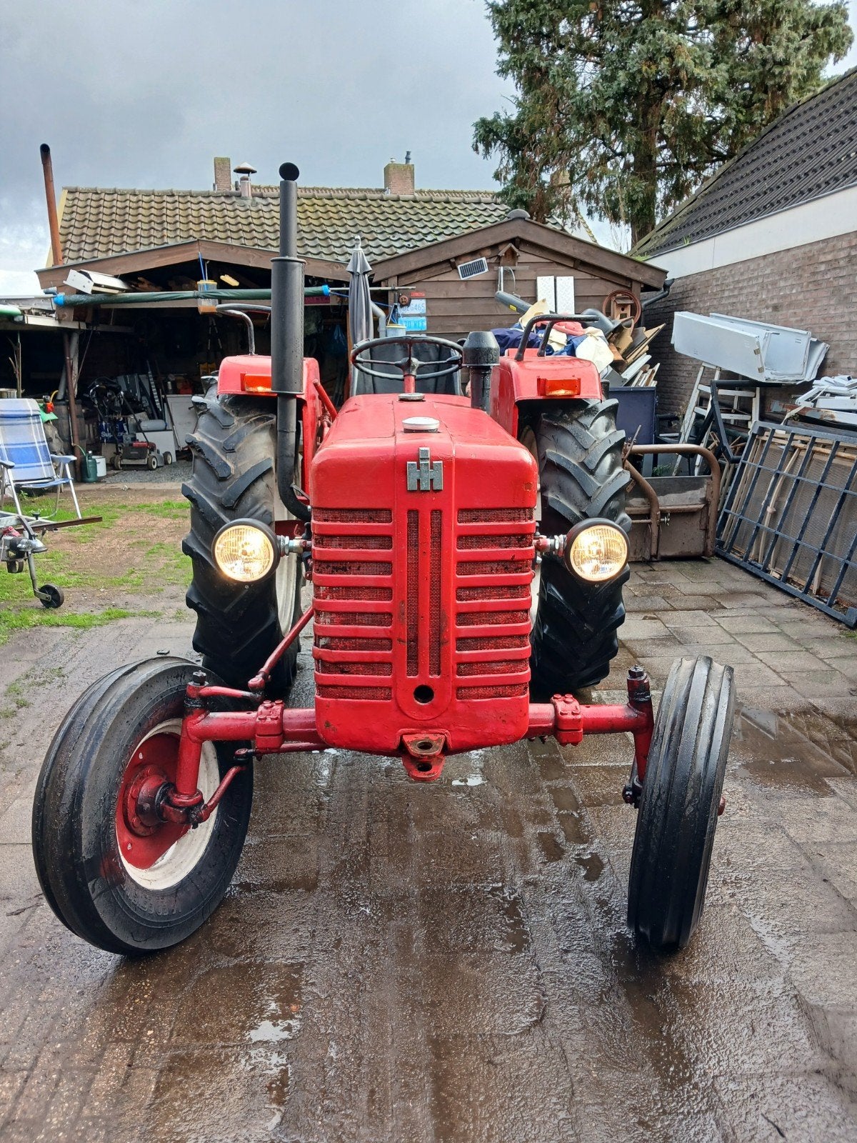 International Farmall D-430 Oldtimer Tractor, Ophalen, Tot 2500, Oldtimer, McCormick