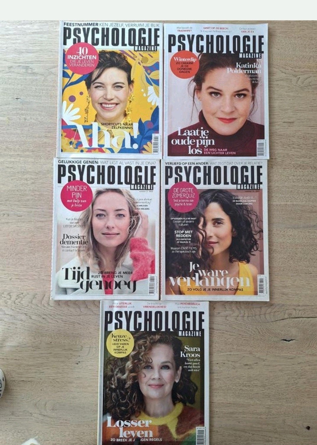 Psychologie Magazine 5x, Ophalen