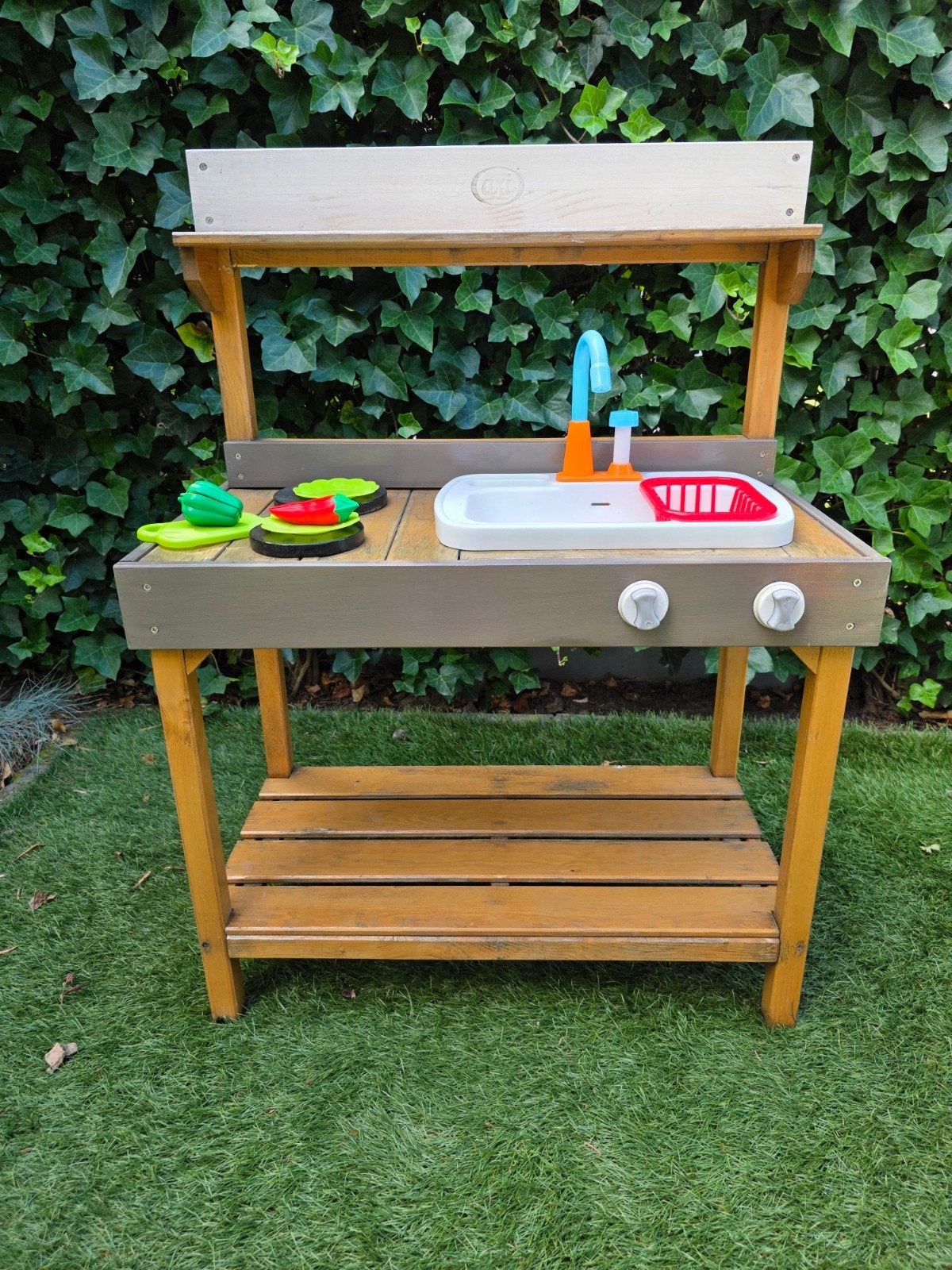 Houten Speelkeuken voor Buiten - Modderkeuken, Kinderen en Baby's, Ophalen, Gebruikt, Hout, Speelkeuken