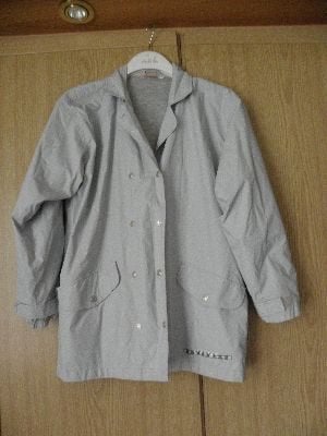 Grijs gecoate gevoerde zomerjas jas SPETTER SPTR 176 prima, Kinderen en Baby's, Kinderkleding | Maat 176, Gebruikt, Meisje, SPTR
