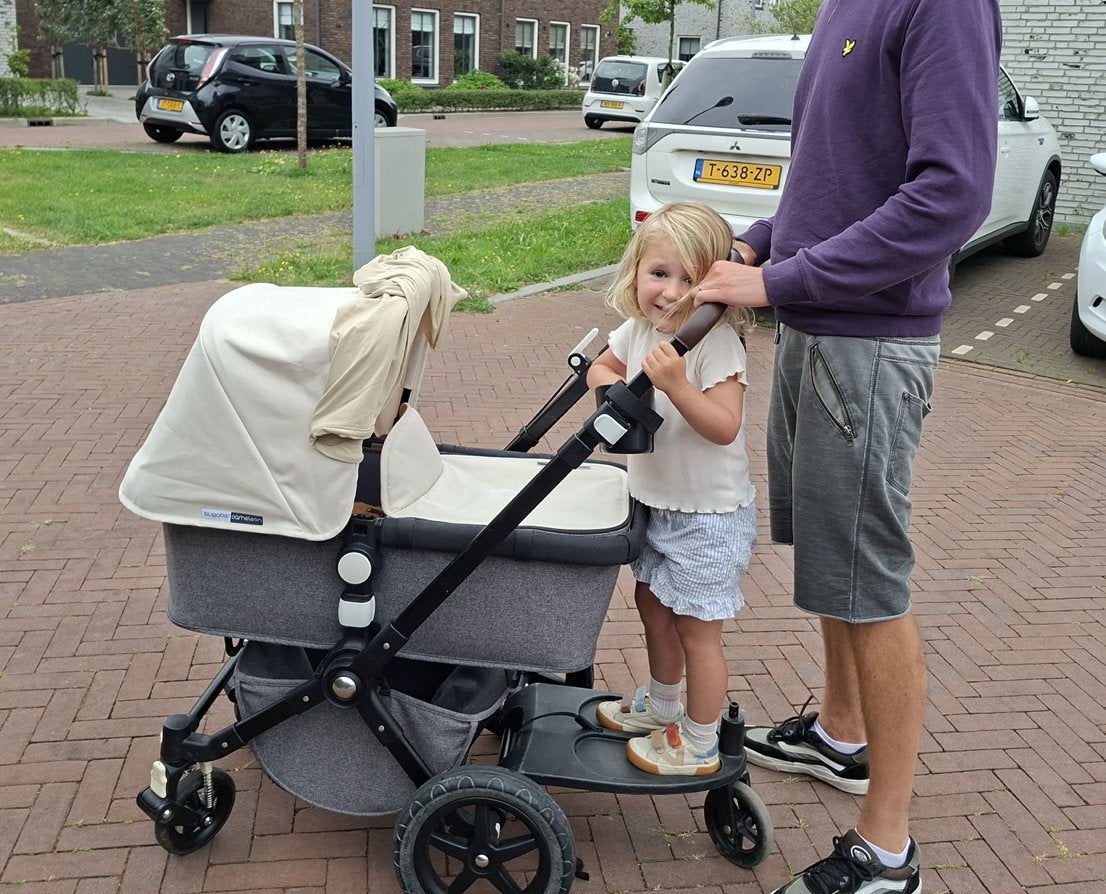 Bugaboo Cameleon 3 Combiwagen - Grijs / beige/ creme wit, Kinderen en Baby's, Kinderwagens en Combinaties, Ophalen, Gebruikt, Bugaboo