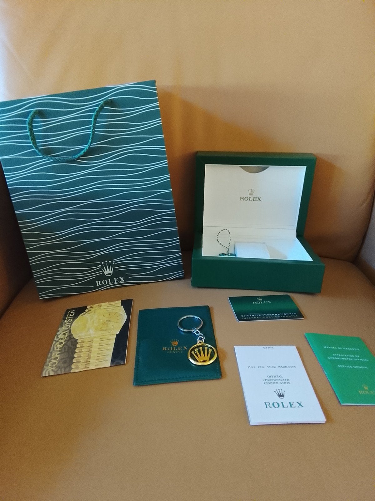 Luxe Rolex box inclusief accessoires, Ophalen of Verzenden, Nieuw