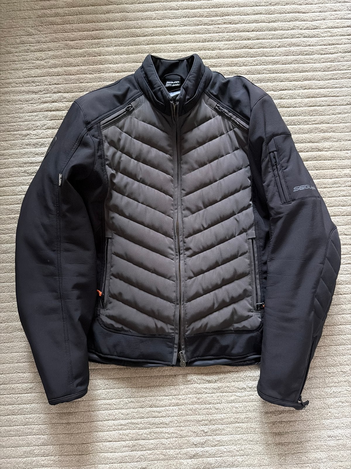 Segura Body Fit Motorjas 2XL - valt iets kleiner, Motoren, Kleding | Motorkleding, Ophalen of Verzenden, Tweedehands, Heren, Jas | textiel
