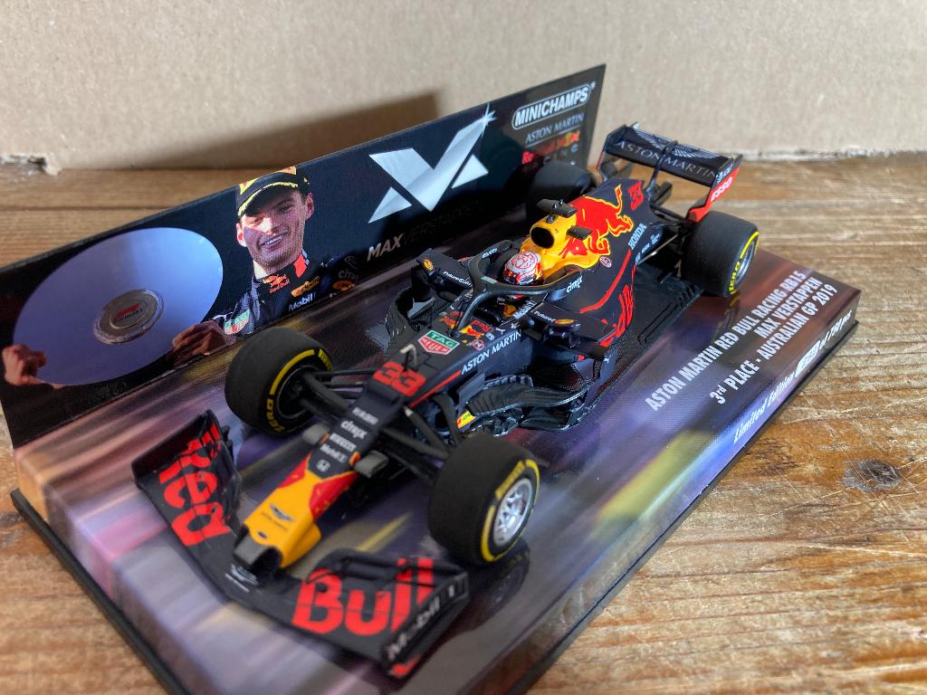 ✅ Max Verstappen editie 42 1:43 3rd place Australian GP 2019, Ophalen of Verzenden, Nieuw, Formule 1