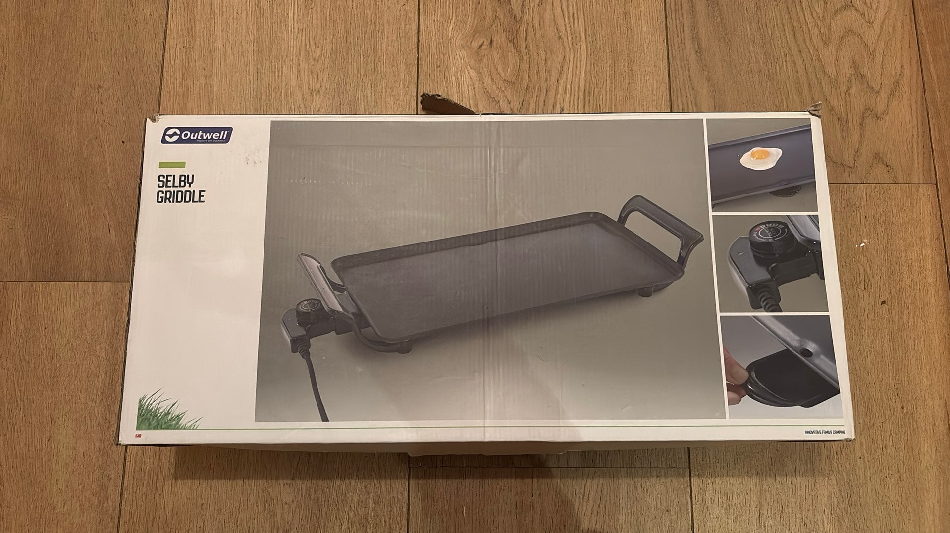 Outwell Selby Griddle, Ophalen of Verzenden, Zo goed als nieuw