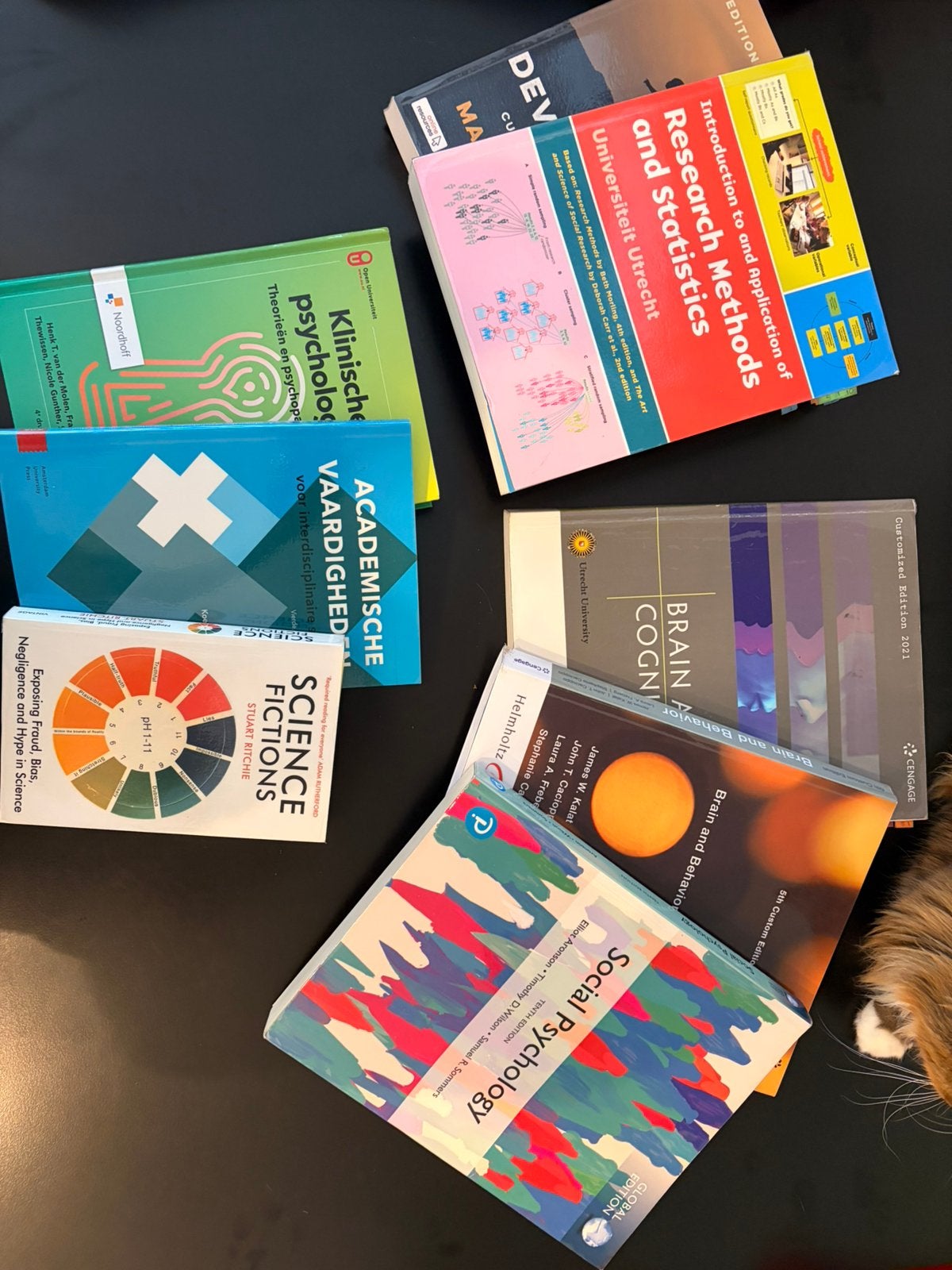 Studieboeken Psychologie jaar 1 UU, Ophalen, Beta, Zo goed als nieuw, WO