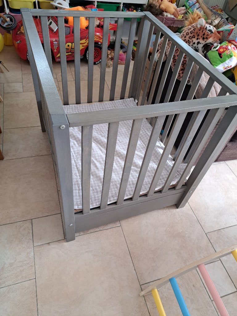 kinderbox met lade, Kinderen en Baby's, Boxen, Ophalen, Gebruikt, Vierkant, In hoogte verstelbaar