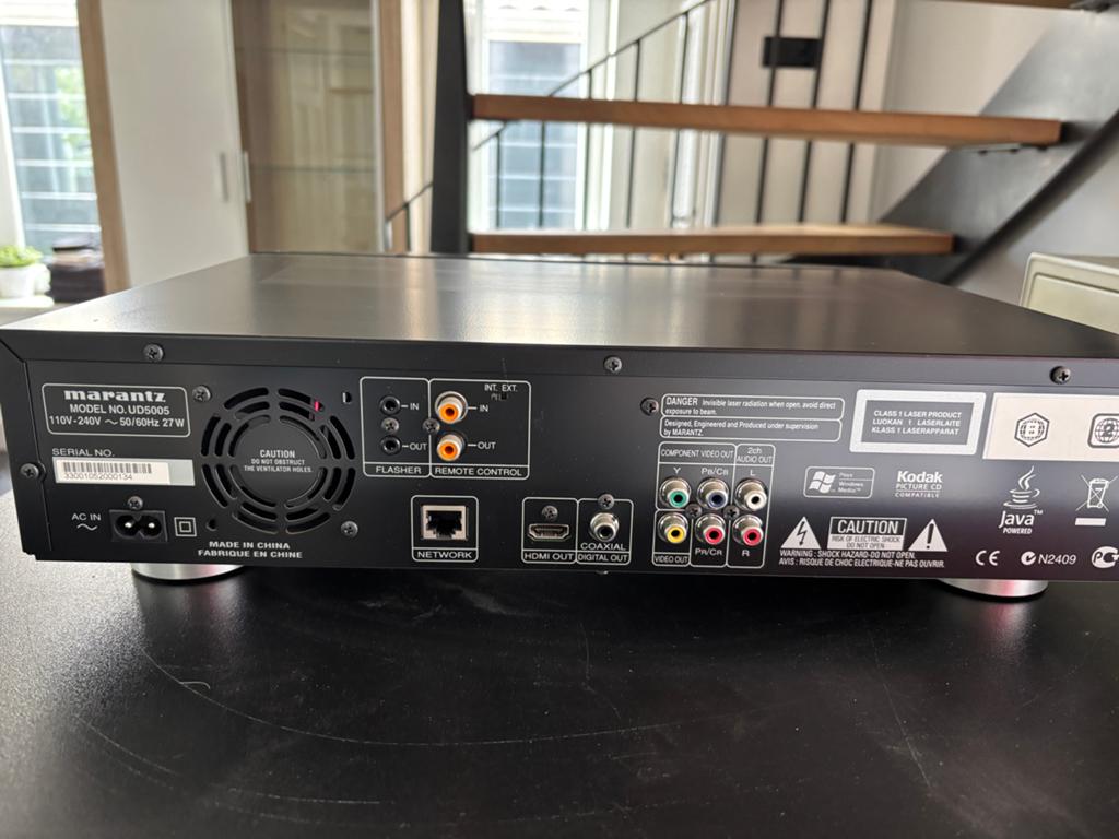 Marantz Hifi Set Zwart: SR7005, UD5005, CD5004, Gebruikt, Losse componenten, Cd-speler, Ophalen