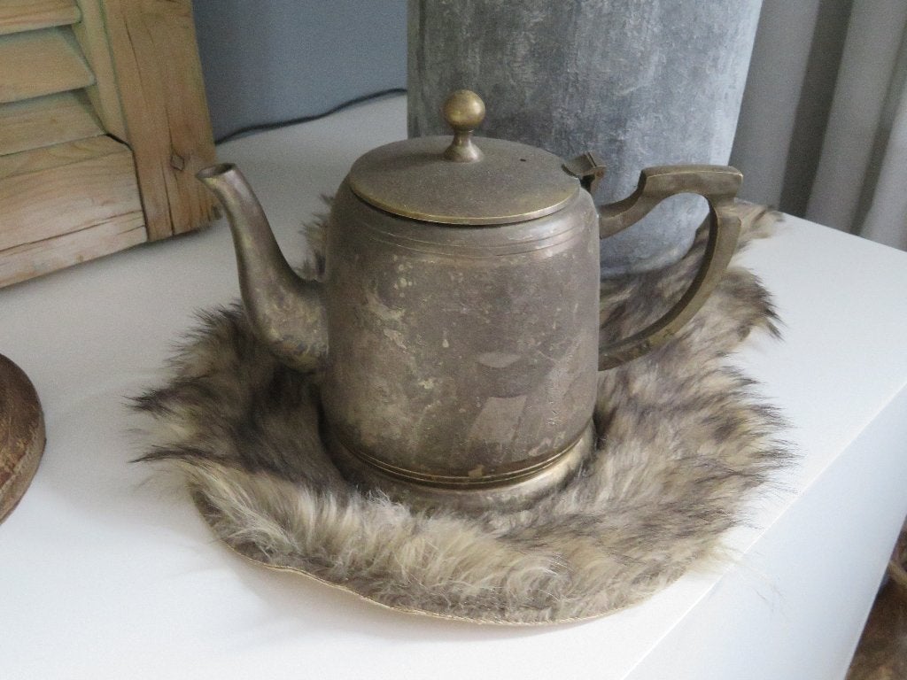 Oude theepot hotelzilver, Ophalen of Verzenden