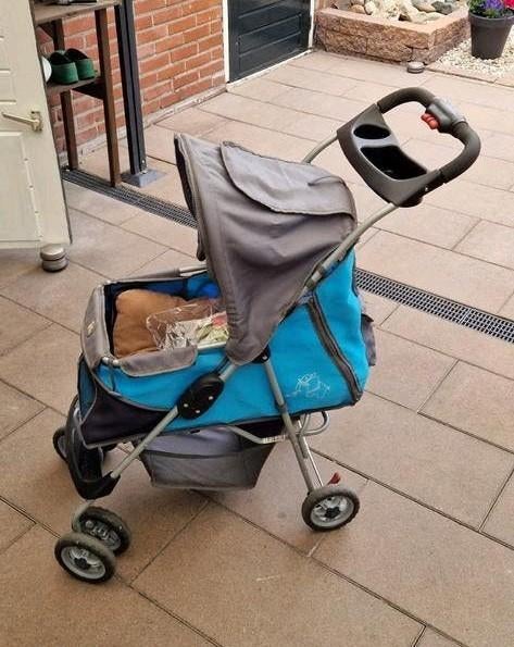 Wandelwagen voor je hond, Ophalen