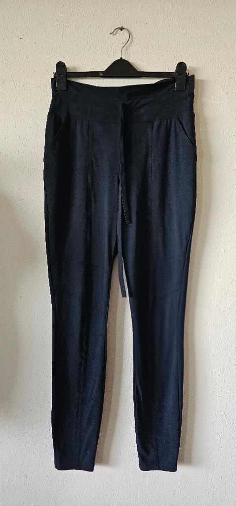 Studio Anneloes Blauwe Travelstof Broek Maat S (29625), Studio Anneloes, Blauw, Ophalen of Verzenden, Maat 36 (S)