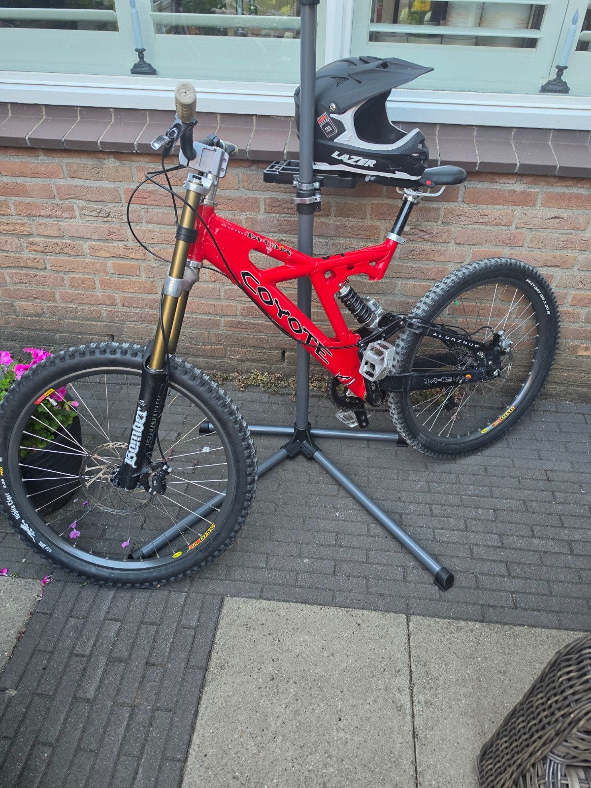Downhill, Fietsen en Brommers, Fietsen | Mountainbikes en ATB, Gebruikt, Schijfrem, Ophalen, Overige merken