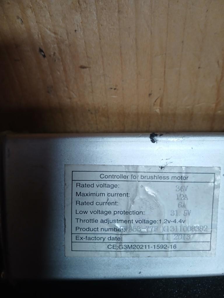 Controller voor elektrische fiets 36V 12A, Fietsen en Brommers, Elektrische fietsen, Ophalen of Verzenden