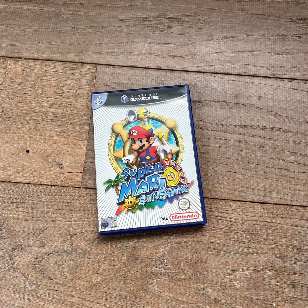 Super Mario SunShine nintendo GameCube, Spelcomputers en Games, Games | Nintendo GameCube, Gebruikt, Platform, 1 speler, Vanaf 3 jaar