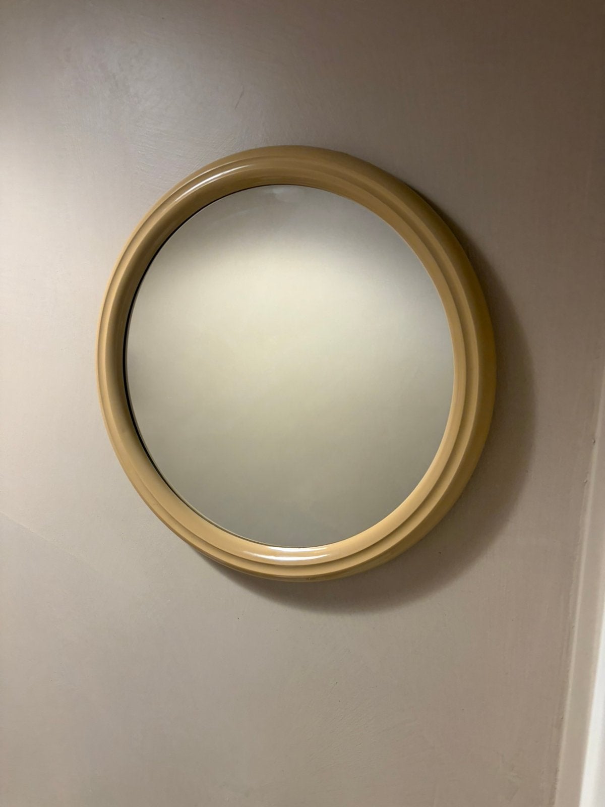 Space ace vintage spiegel., Minder dan 50 cm, Rond, Ophalen of Verzenden, Zo goed als nieuw